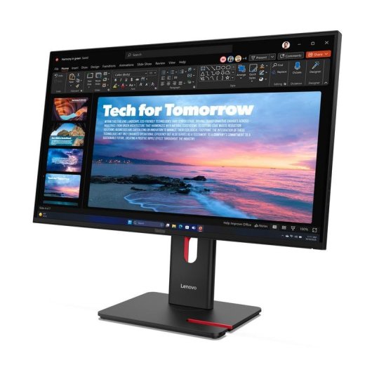 Monitor Lenovo ThinkVision T27QD-40 27" Quad HD 120Hz IPS HDR10 Ajuste de altura