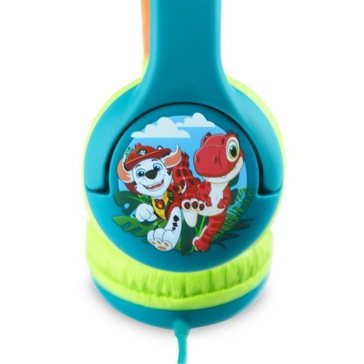 Auriculares OTL com cabo jack 3,5 mm para dispositivos móveis e Nintendo Switch verde