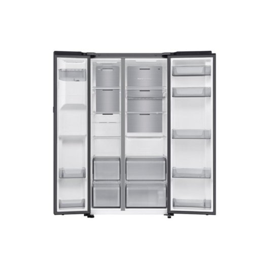 Frigorífico Americano Samsung RS80F64KDFEF Total No Frost 178cm 640L D Grafito WiFi IA