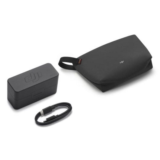 Microphone DJI Mic Mini 2S sans fil omnidirectionnel avec étui de charge