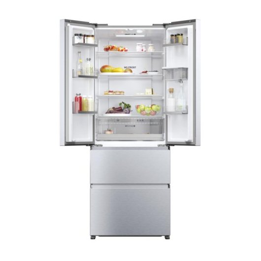 Frigorífico French Door Haier HFR5719EWMG No Frost 190cm 444L E Plata