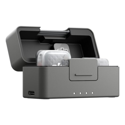 Microfono DJI Mic Mini 2S omnidirezionale con trasmettitore e ricevitore mobile
