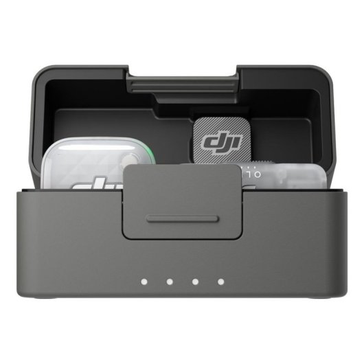 Microfono DJI Mic Mini 2S omnidirezionale con trasmettitore e ricevitore mobile