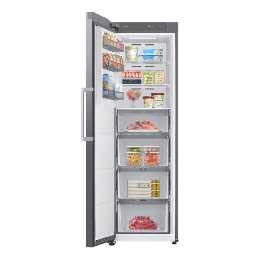 Congelador vertical Samsung RZ40H32PETEF 323L Clase E Acero Inoxidable