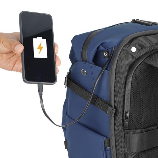 Mochila Vanguard Veo Lite B20L NV Azul para cámaras DSLR y portátil 14"