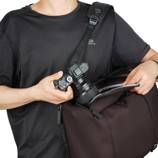 Rucksack Vanguard Veo Lite B20L CH Chocolate Kamera und Laptop 14 Zoll Wasserfest