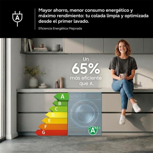 Lave-linge Samsung WF90H09C4ST2 Hublot 9kg 1400rpm A Graphite WiFi IA Dosage automatique