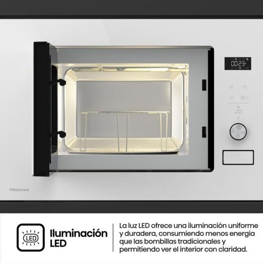 Micro-ondas Hisense BIM320G52WG 20 Litros 800W com Grill e Autolimpeza