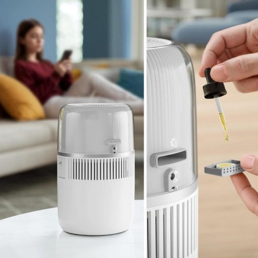 Luftbefeuchter Philips HU5710/00 NanoCloud Weiss