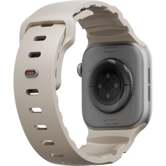 Bracelet UNIQ Alton Silicone Beige Etanche pour Apple Watch