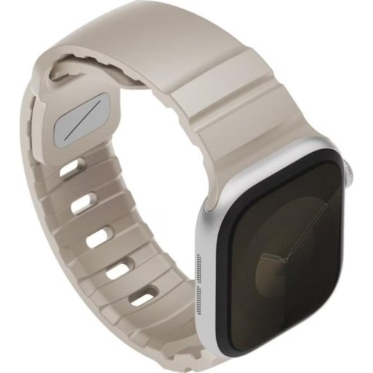 Bracelet UNIQ Alton Silicone Beige Etanche pour Apple Watch