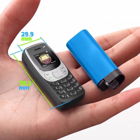 Avizar TEL-BM80 4G 2,4" Dual SIM Bluetooth USB-C Nero