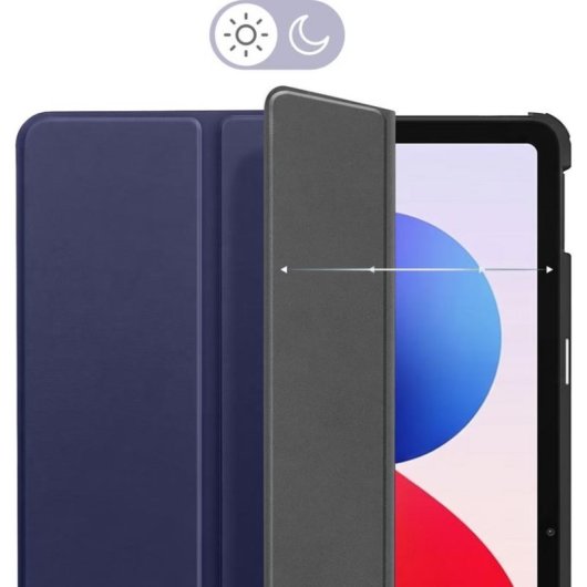 Housse Trifold Avizar pour Xiaomi Redmi Pad 2 Pro Bleu Marine