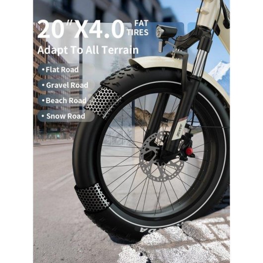 Velo electrique OneSport OT16 Max Pliable 500 W