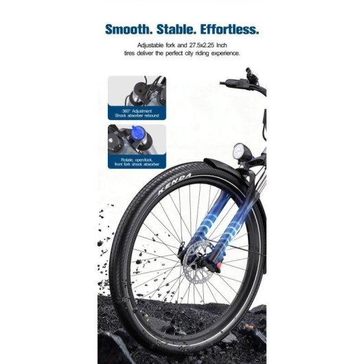 Velo Electrique OneSport OT05 250 W Batterie 36 V 18,2 Ah