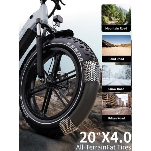 Velo electrique Onesport OT08 500 W Batterie 48 V 18 Ah