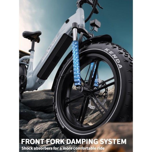 Velo electrique Onesport OT08 500 W Batterie 48 V 18 Ah