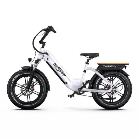 Velo electrique Onesport OT08 500 W 48 V 18 Ah Blanc