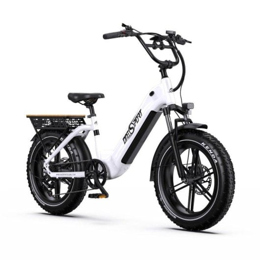 Velo electrique Onesport OT08 500 W 48 V 18 Ah Blanc