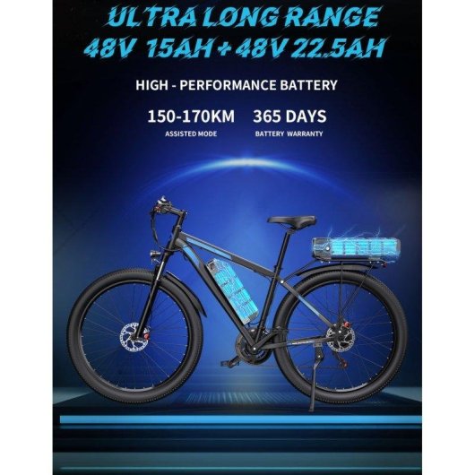 Velo electrique DUOTTS C29-K Puissant moteur 750 W