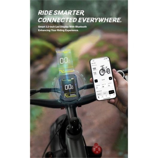 Velo electrique DUOTTS F26 Lite 250 W 48V 18Ah
