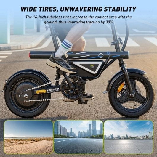 Velo Electrique iScooter EB1S 500 W Batterie 36 V 12 Ah