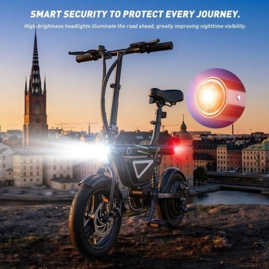 Velo Electrique iScooter EB1S 500 W Batterie 36 V 12 Ah