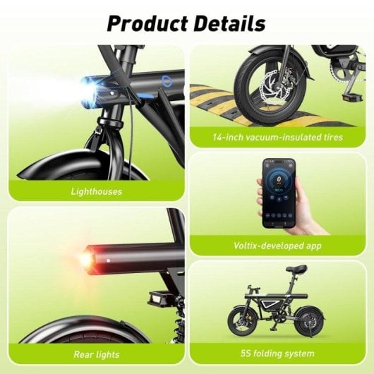 Velo Electrique iScooter EB1S 500 W Batterie 36 V 12 Ah