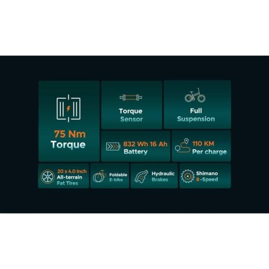 Velo electrique Engwe Engine Pro 2.0 Puissance 250 W
