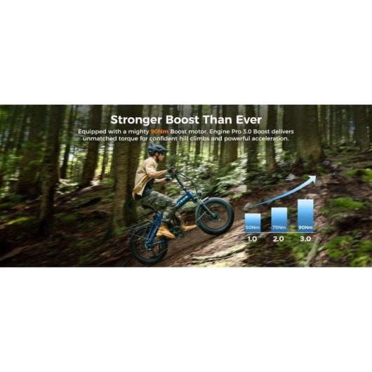 Bicicleta Eléctrica ENGWE Engine Pro 3.0 Boost 48V 100 km