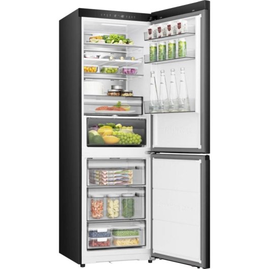 Réfrigérateur Combiné Hisense RB3K330SAFC Total No Frost 185,6cm 330L C Noir