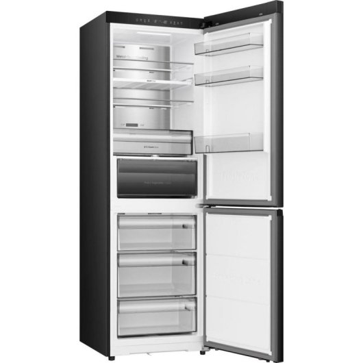 Réfrigérateur Combiné Hisense RB3K330SAFC Total No Frost 185,6cm 330L C Noir