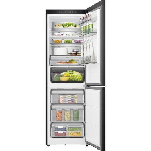 Réfrigérateur Combiné Hisense RB3K330SAFC Total No Frost 185,6cm 330L C Noir