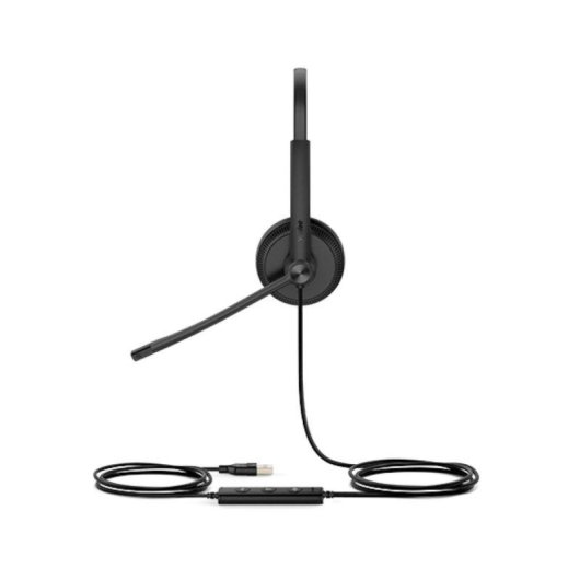 Auriculares Yealink UH34 Lite con cable USB-A, cancelación de ruido, mono, negro