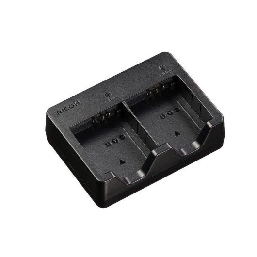 Cargador de batería Ricoh BJ-12 USB Ión de litio Negro