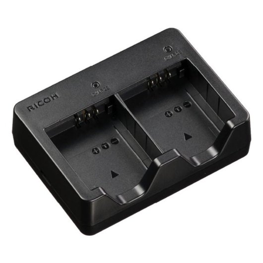Cargador de batería Ricoh BJ-12 USB Ión de litio Negro