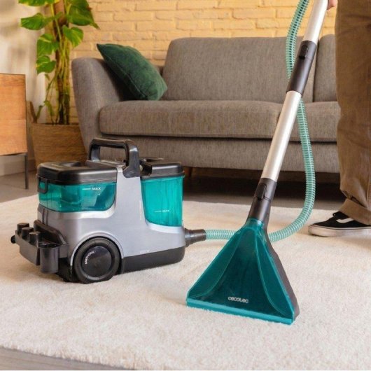 Aspirador de Estofos Cecotec Conga Carpetclean 30000 Steam 2200W 18 Kpa Vapor