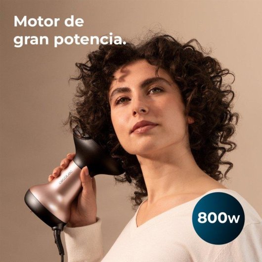 Phon con Diffusore Ionico Cecotec Bamba Ionicare Magicurls Black 800W 3 Temperature 2 Velocità Nero