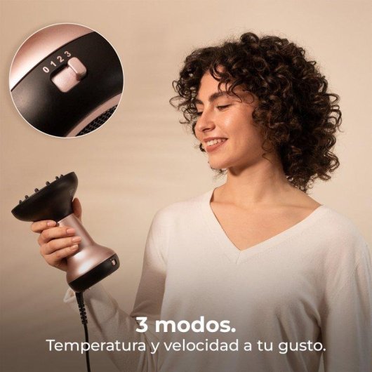 Phon con Diffusore Ionico Cecotec Bamba Ionicare Magicurls Black 800W 3 Temperature 2 Velocità Nero