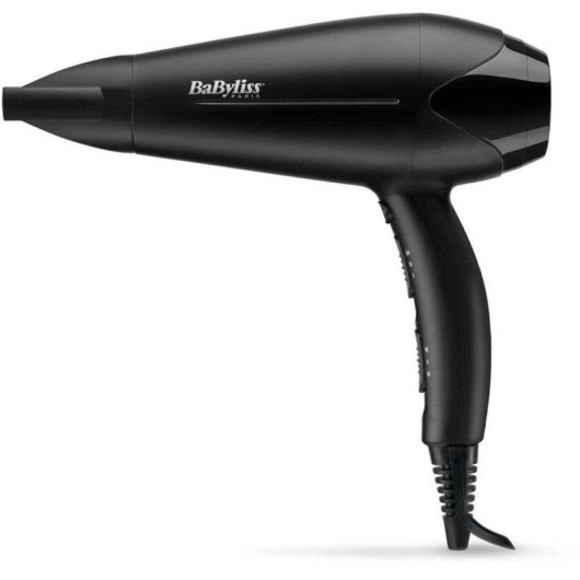 Secador de Pelo con Difusor BaByliss Power Dry D563DE 2100W 3 Temperaturas 2 Velocidades Accesorios Negro