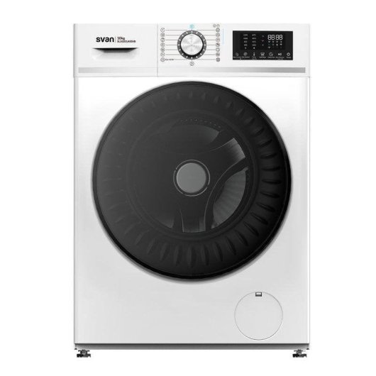 Máquina de Lavar Roupa Svan SL10201AIDVB Carga Frontal 10 kg 1200 rpm Classe A Branca