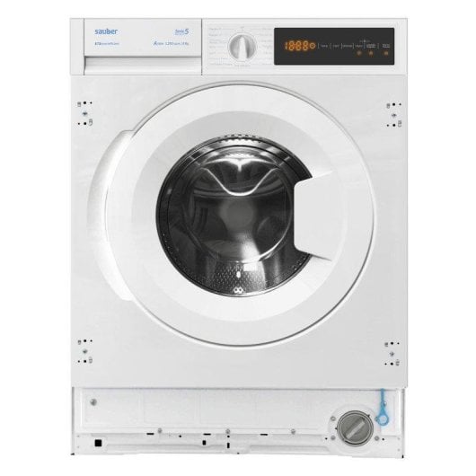 Lavadora Sauber Serie 5-BI8123 V Carga Frontal 8 Kg 1200 rpm A Blanca BLDC inverter
