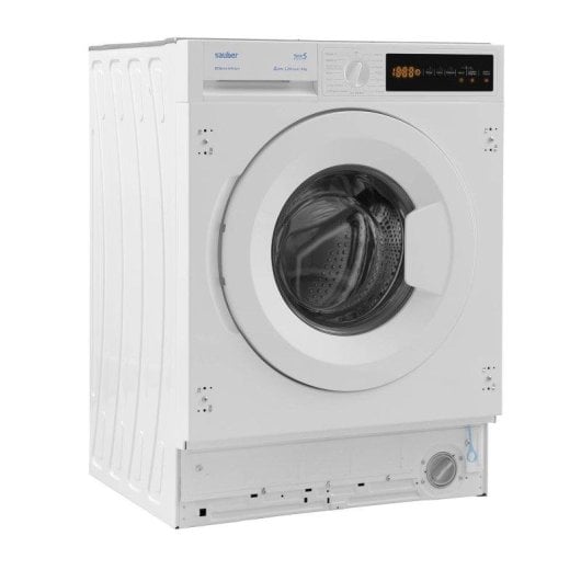 Lavadora Sauber Serie 5-BI8123 V Carga Frontal 8 Kg 1200 rpm A Blanca BLDC inverter