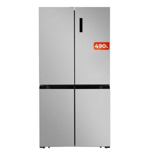 Frigorífico Americano Evvo F100X Total No Frost 189,5cm 490L E Inox