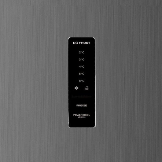 Frigorífico Combi Hyundai HCB18560NEDI02 No Frost 186cm 293L E Inox