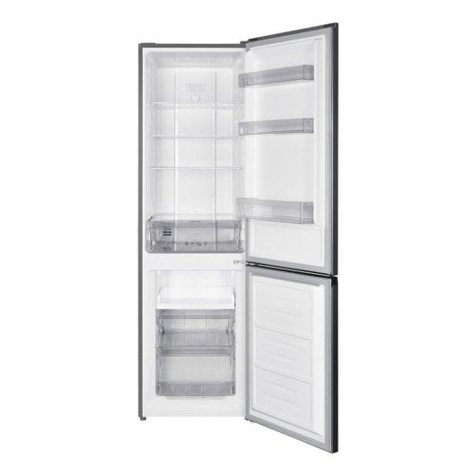 Frigorífico Combi Hyundai HCB18155NEI01 No Frost 181cm 253L E Inox Motor Inverter