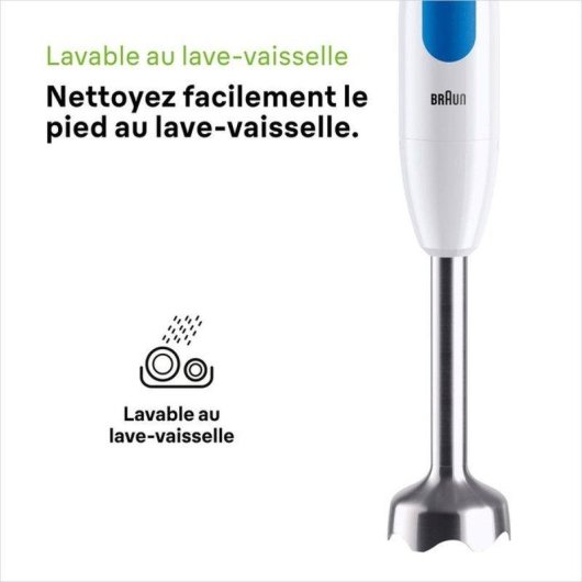Batidora de inmersión Braun MultiQuick 2 MQ20.236M 600 W 2 Velocidades EasyTwist 0.5 L