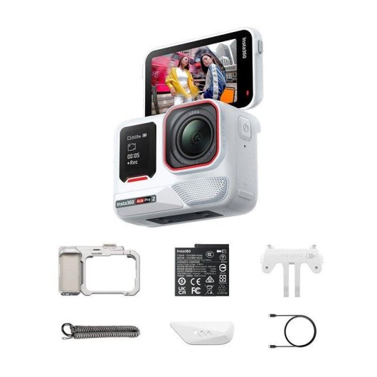 Camera de acao Insta360 CINSBBGA_10 8K Ultra HD 120fps