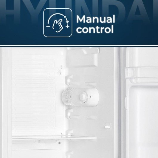 Frigorífico Una Puerta Hyundai HR84500E Cíclico 85cm 88L E Blanco