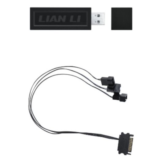 Controlador RGB inalámbrico Lian Li L-Wireless RF-T-B ARGB Ventiladores